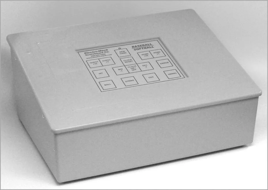 Owner's Handbook — scoreboard face as shown in the manual