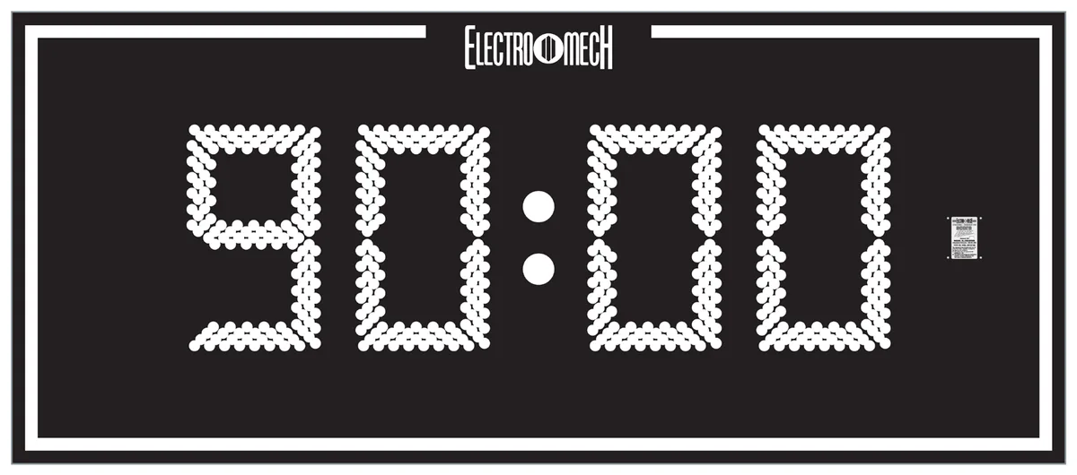Model LX1064 — scoreboard face as shown in the manual