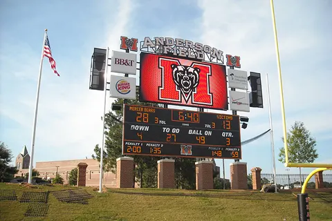 Model LX3880-ETN with 20mm 208x400 Video Display, Mercer University