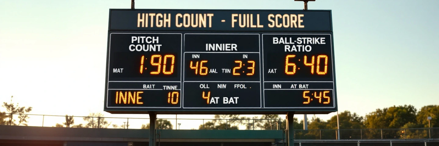 Baseball Scoreboard Features Explained: Pitch Count, Ball-Strike, Inning, At-Bat
