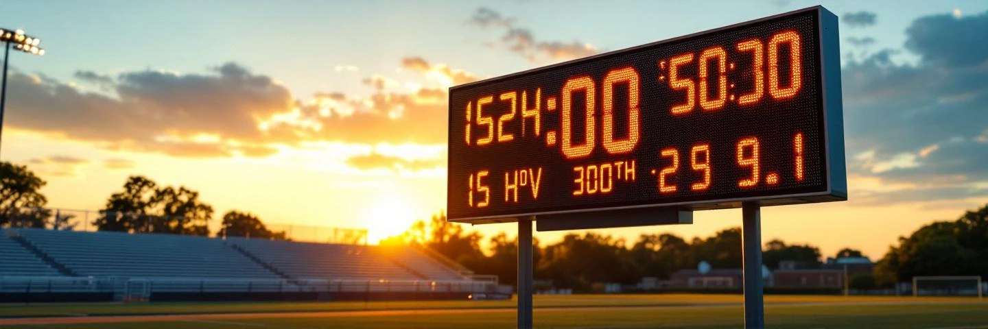 How Much Does a Football Scoreboard Cost? High School to College Pricing Tiers