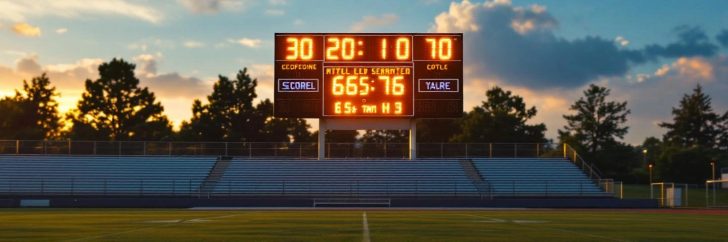 The Complete Guide to LED Football Scoreboards for Schools and Stadiums
