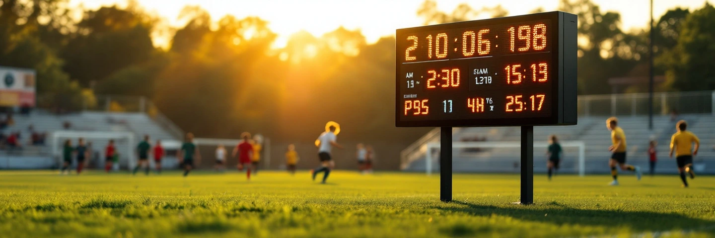 Best Outdoor LED Soccer Scoreboards for High Schools and Travel Clubs
