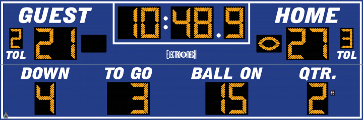 Model LX3250 Football Scoreboard