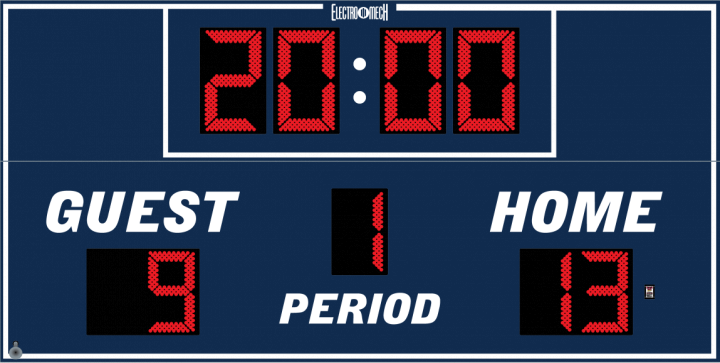 SC-8114-2 Soccer Scoreboard - Fair-Play Scoreboards