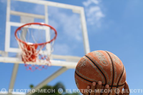 Berkley High School Basketball Team In Action