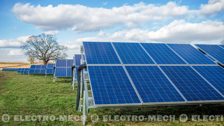 Scoreboard Solar Power