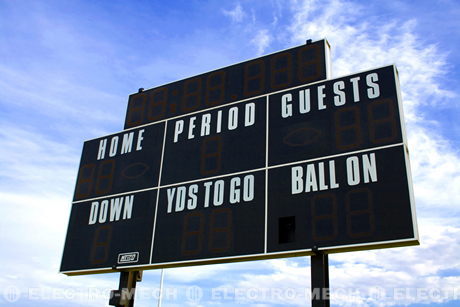 How the NFL Does It: The Professional Football Electronic Scoreboard