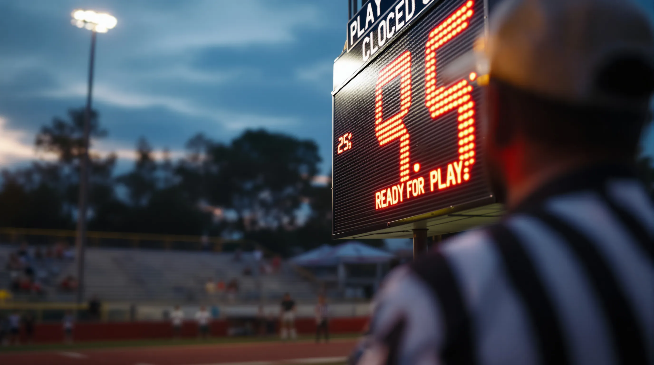 What to Do When Your Football Play Clock Keeps Freezing at 25