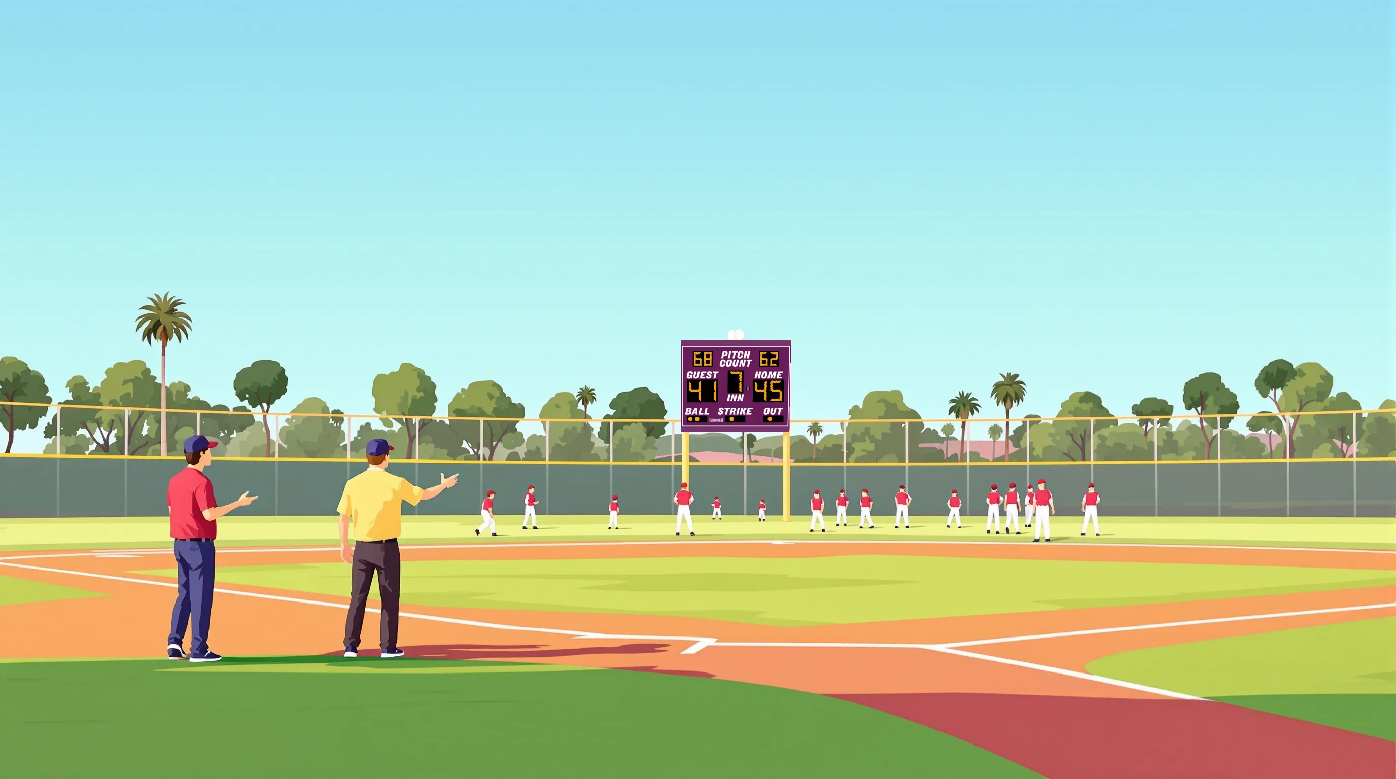 San Diego, California Scoreboards: The LX1130, LX1160 and LX7620 Across 14 Entries