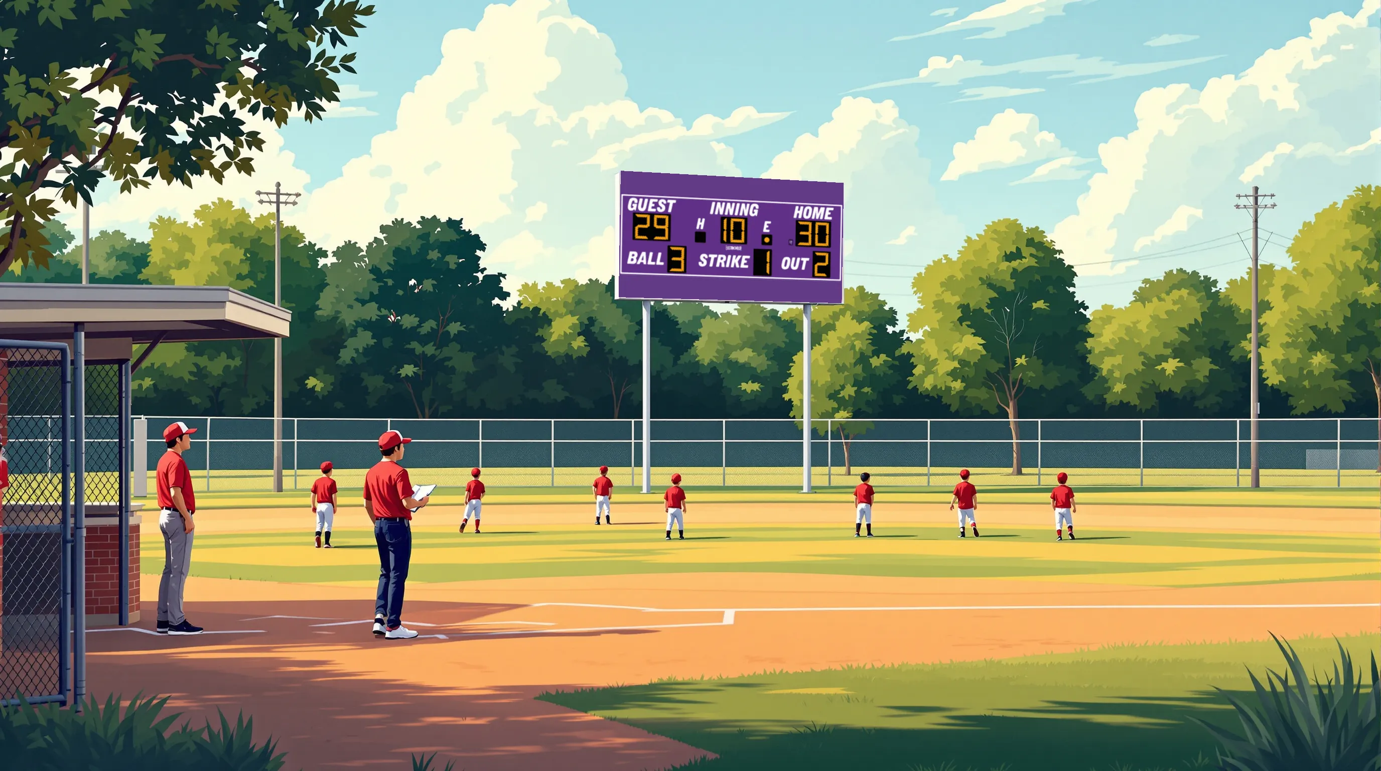Lafayette, Louisiana Scoreboards: The LX2655, LX1250 and LX2350 Across 22 Organizations on Record