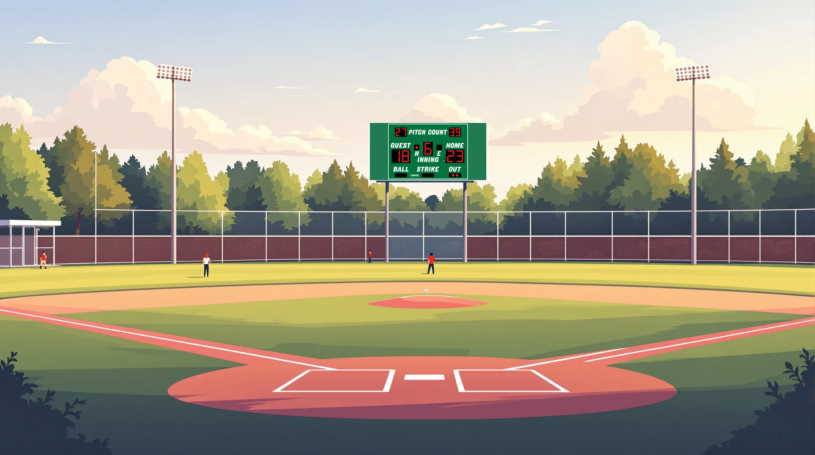 Charleston, West Virginia Scoreboards: The LX1160, LX1730 and LX6430 Across 13 Entries