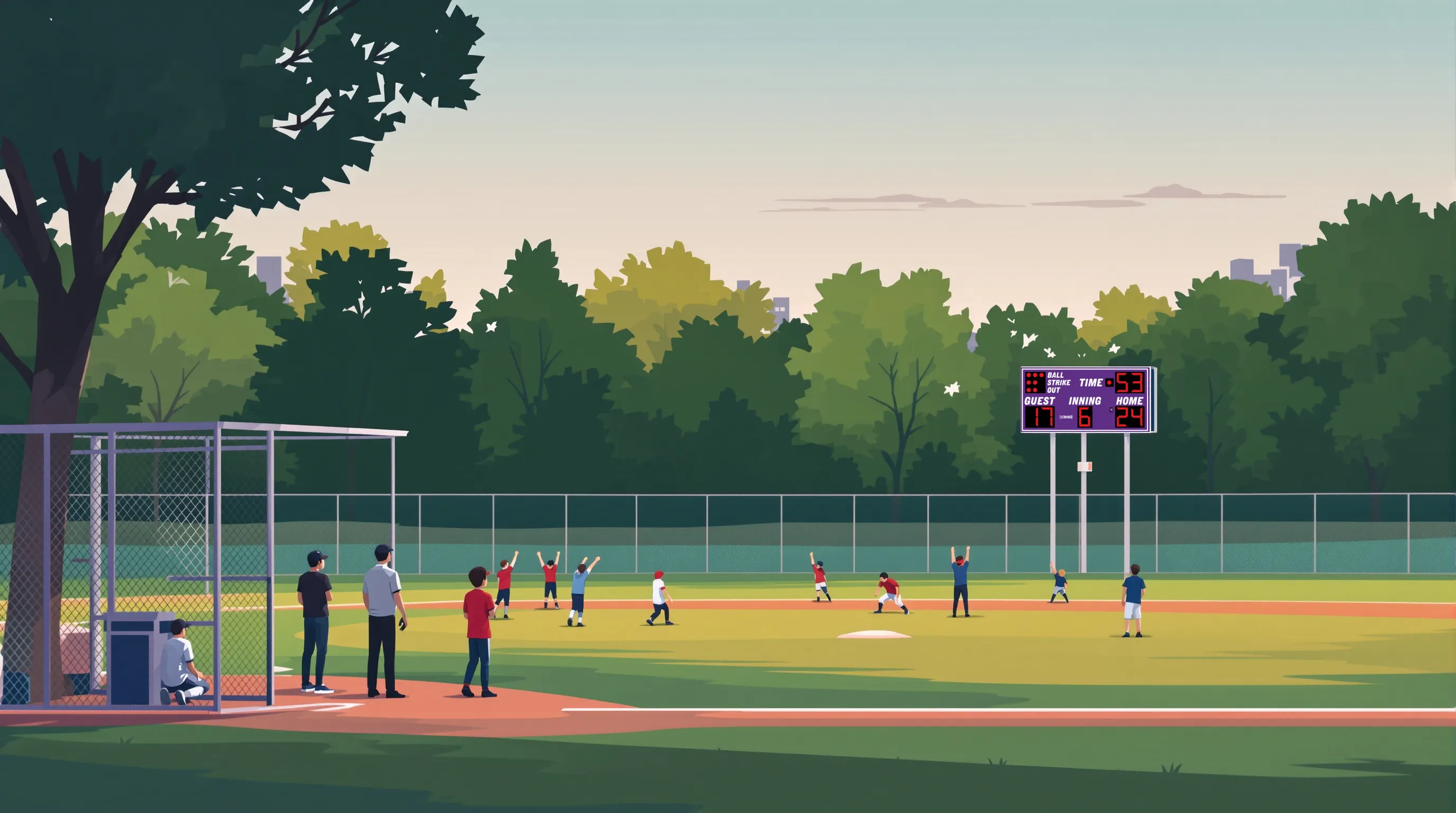 Fort Smith, Arkansas Scoreboards: The LX1340, LX2350 and LX1730 Across 19 Entries