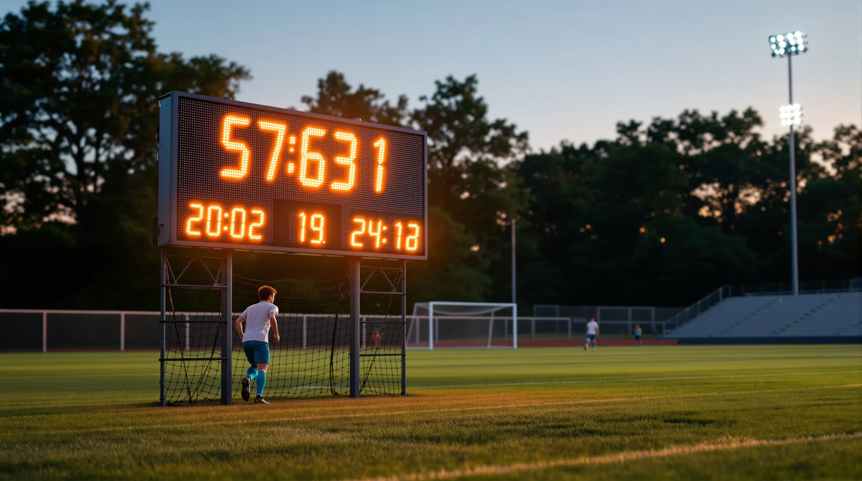 Soccer Scoreboard Features: Period Tracking, Stoppage Time, and Half-Time Display
