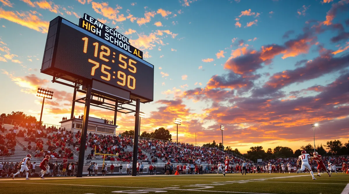 The Complete Guide to LED Football Scoreboards for Schools and Stadiums