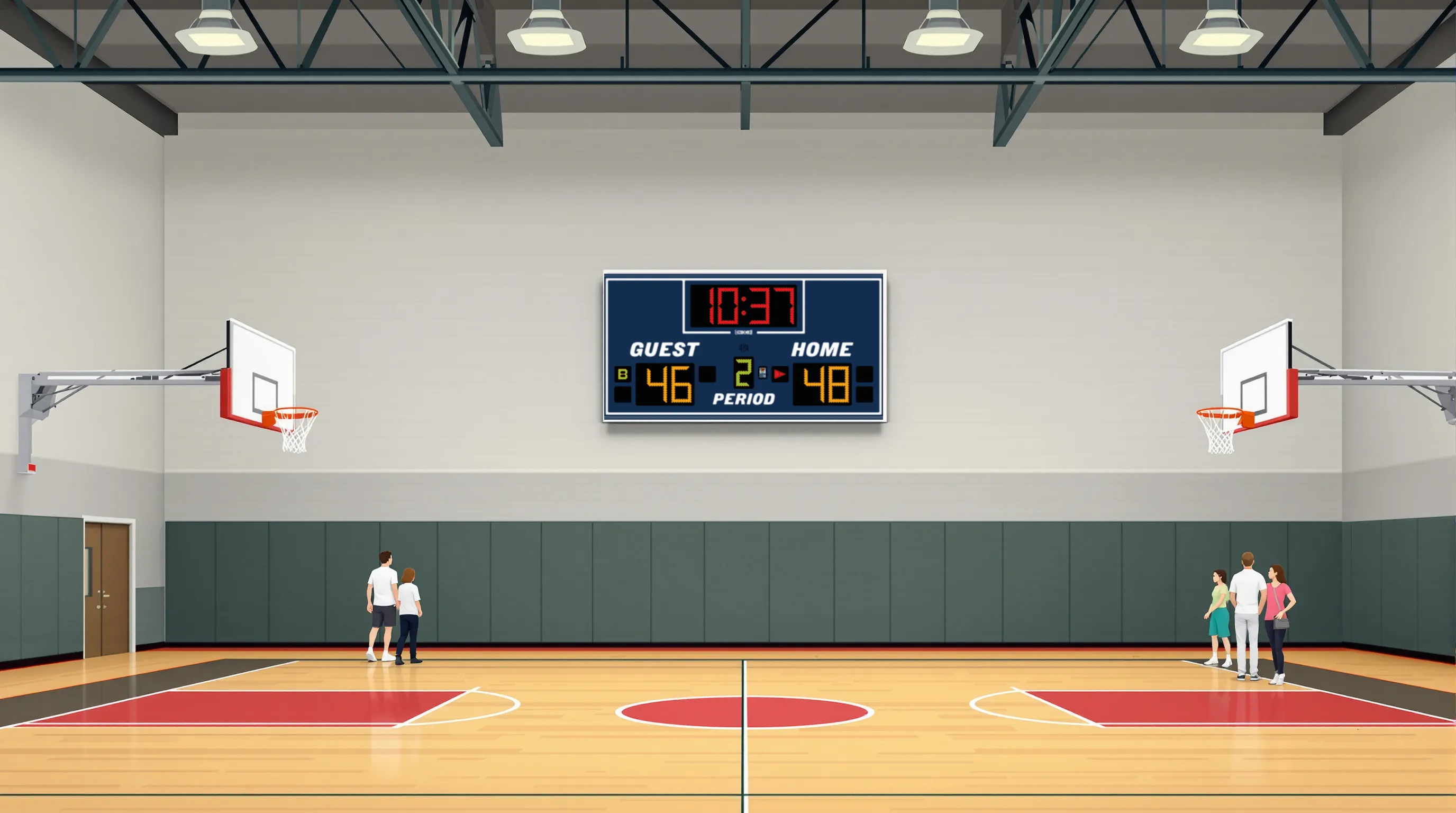 Charlotte, North Carolina Scoreboards: The LX2340, LX2350 and LX1030 Across 134 Organizations on Record