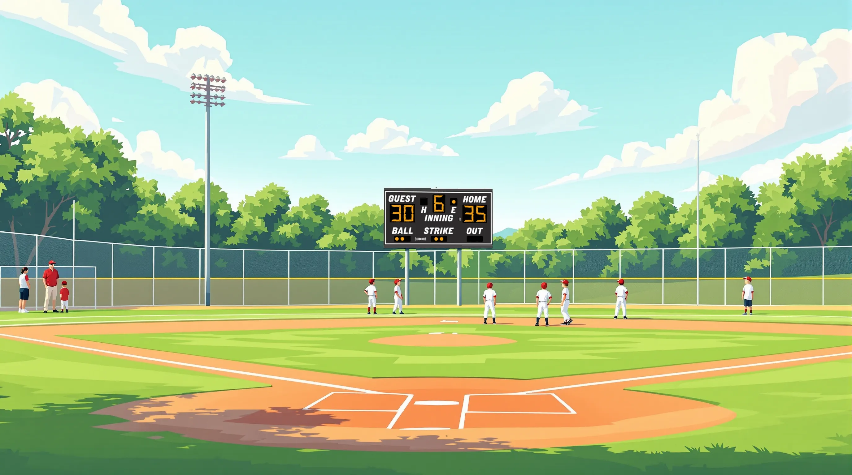 Topeka, Kansas Scoreboards: The LX2655, LX1050 and LX1060 Across 27 Entries