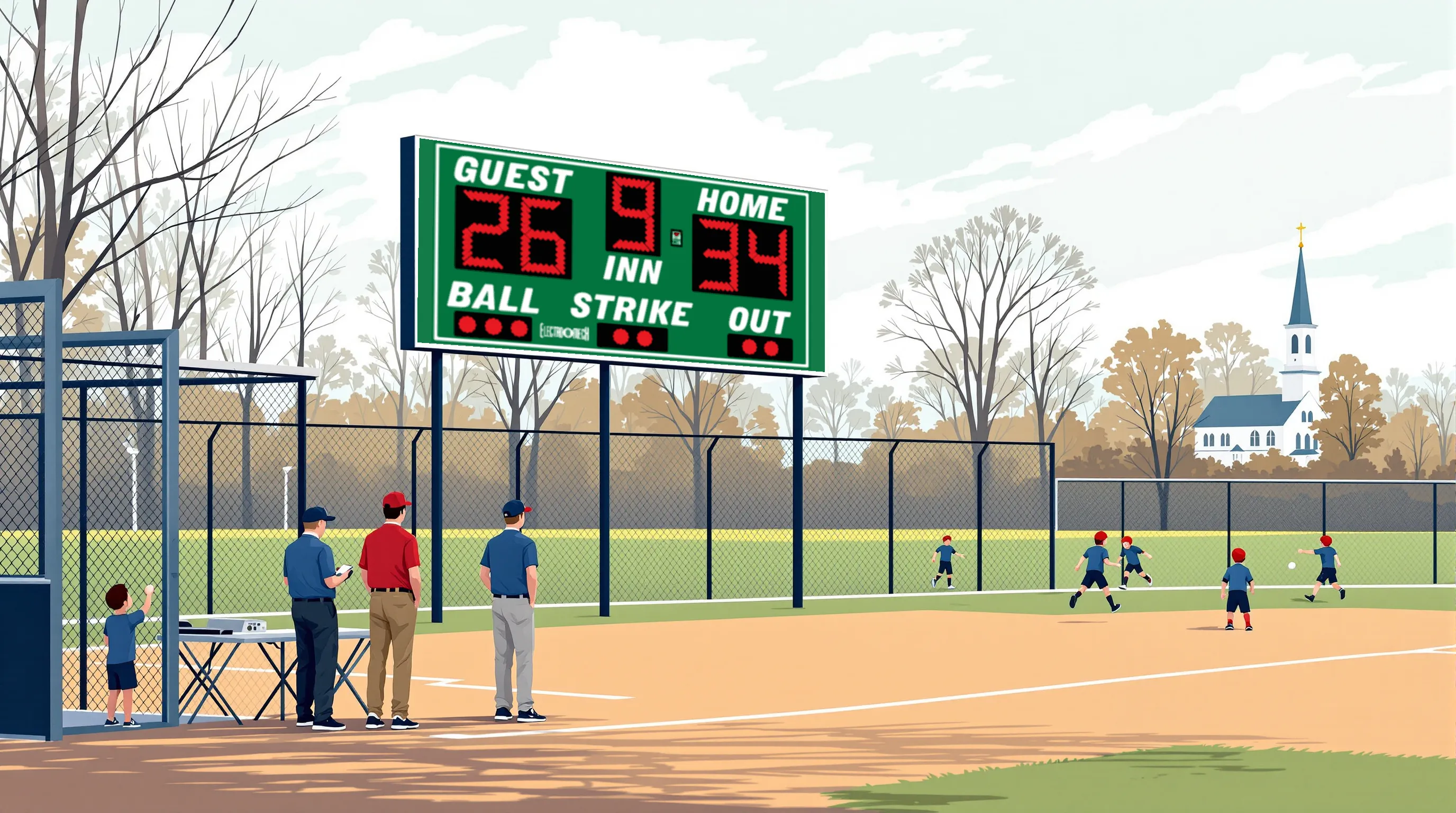 Massachusetts Scoreboards: The LX1030, LX1060 and LX2160 Across 246 Records