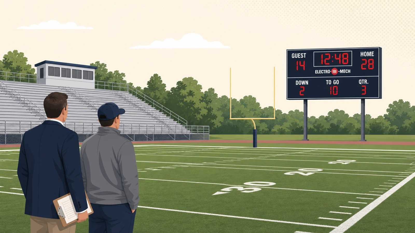 The Complete Guide to LED Football Scoreboards for Schools and Stadiums