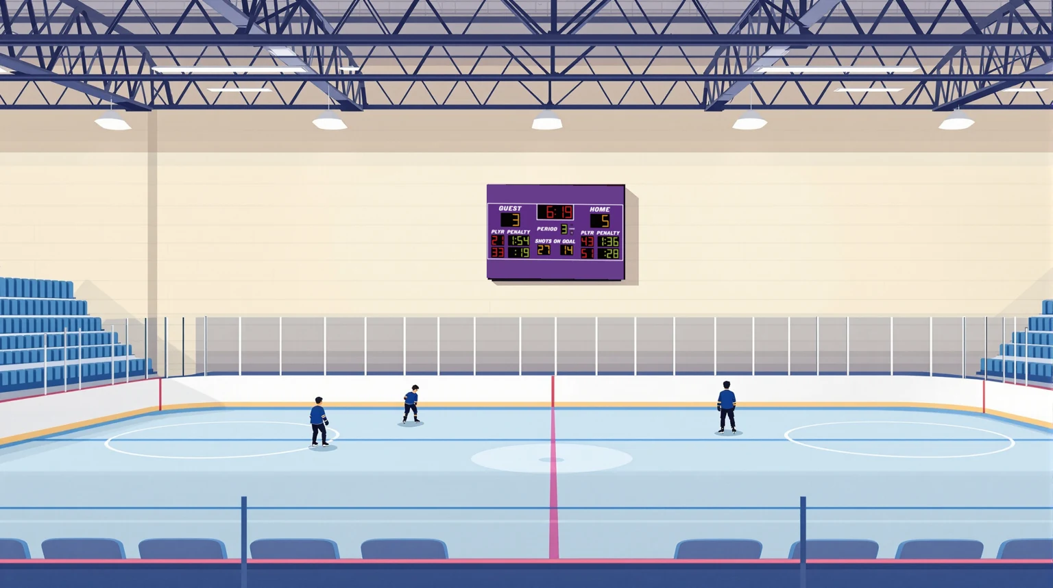 Electro-Mech Hockey Scoreboards: The Four Indoor Models, and What the Record Shows