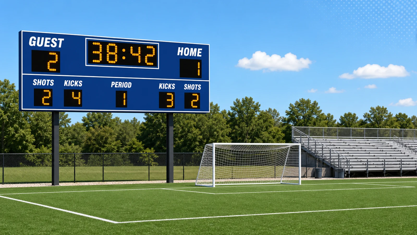 Best Outdoor LED Soccer Scoreboards for High Schools and Travel Clubs